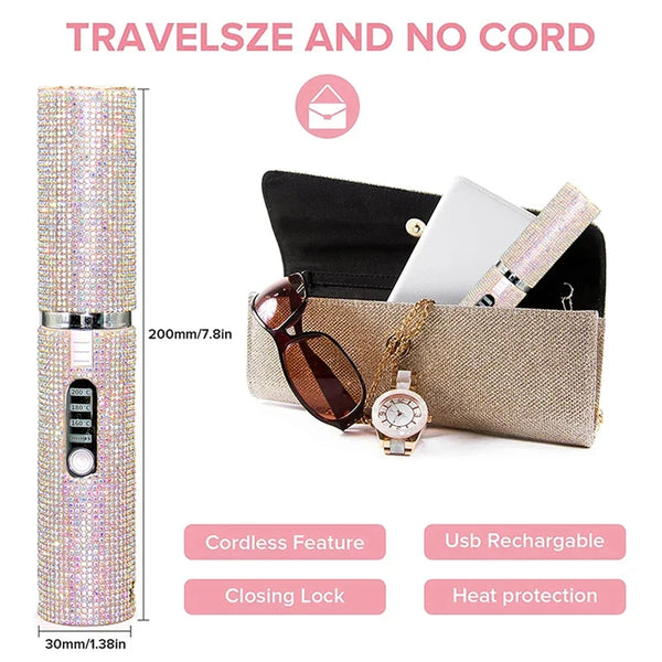 Portable Diamond Hair Styler