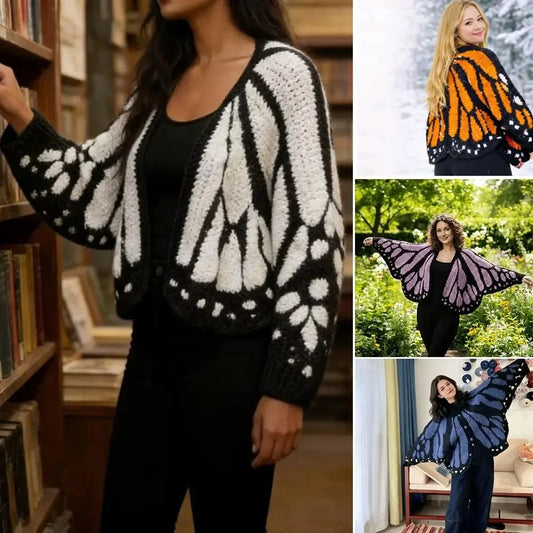 Butterfly Knit Cardigan