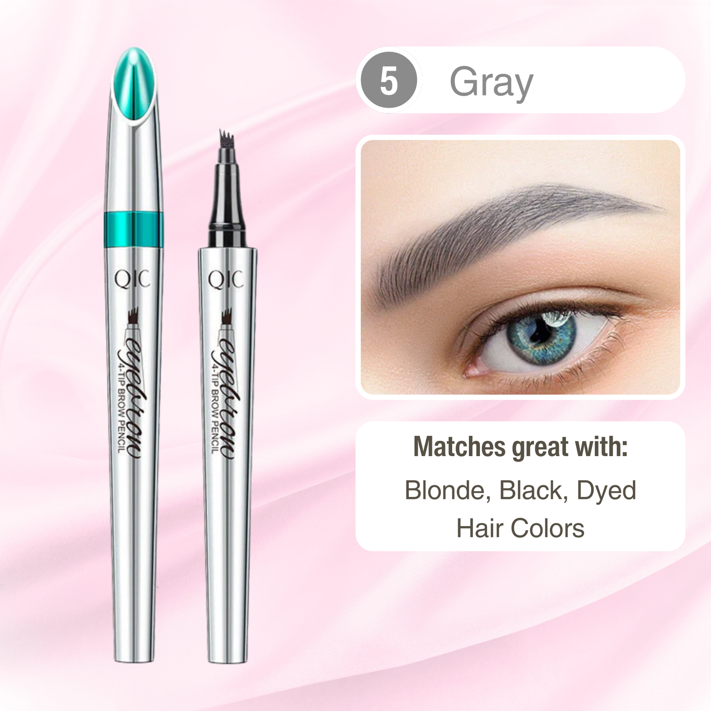 BeauAlori Premium Natural Tip Microblading Eyebrow Pen