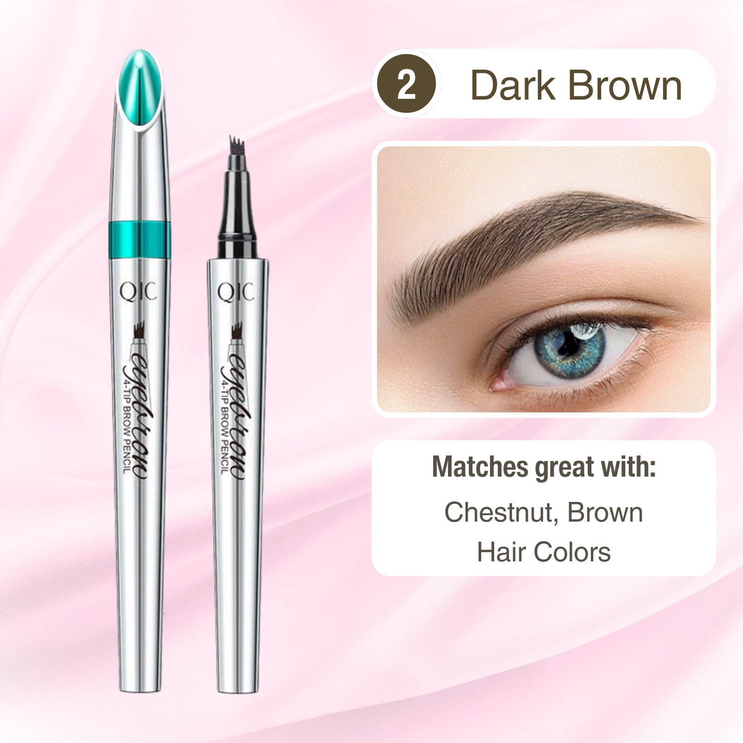 BeauAlori Premium Natural Tip Microblading Eyebrow Pen
