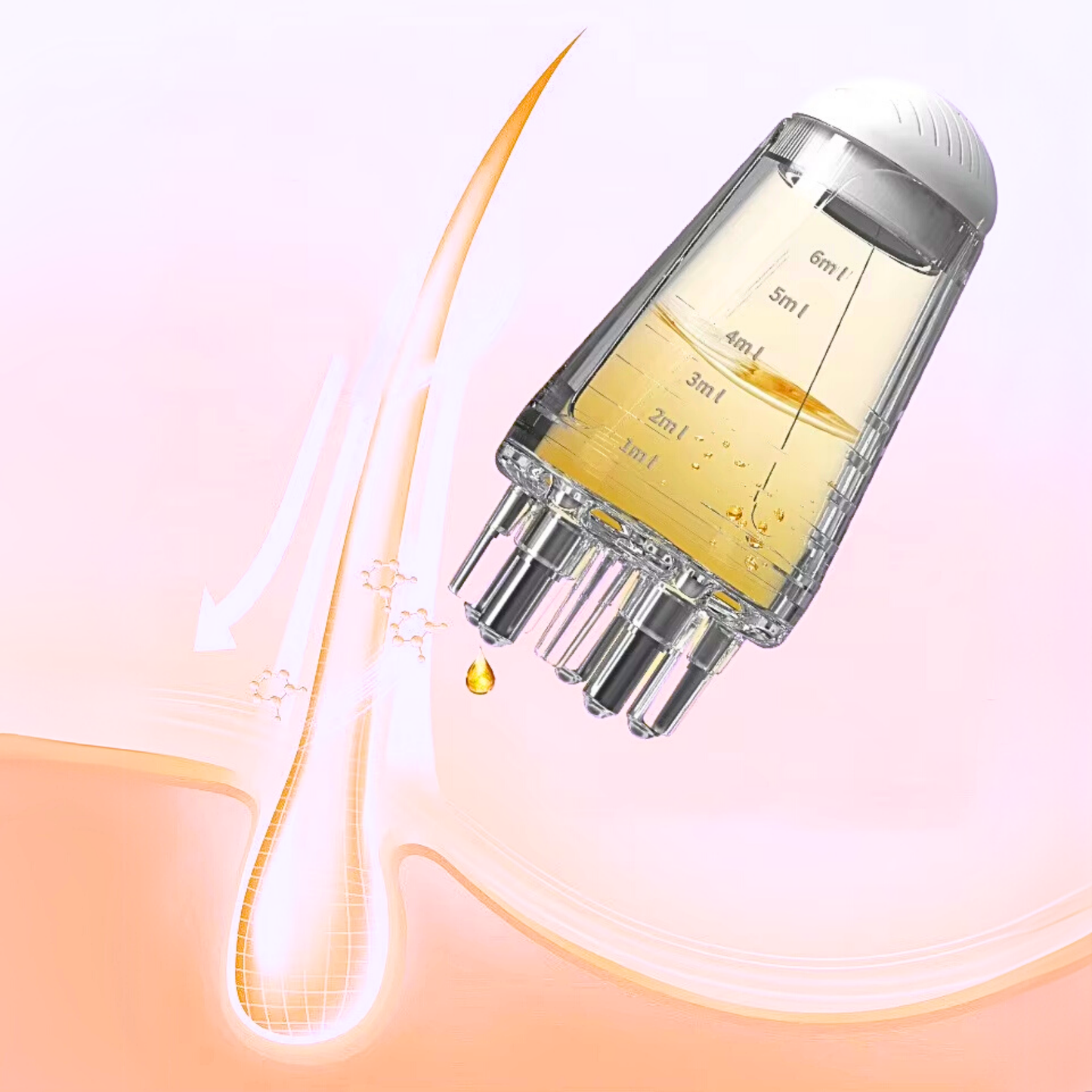 Mini Smooth Glide Hair Oil Applicator