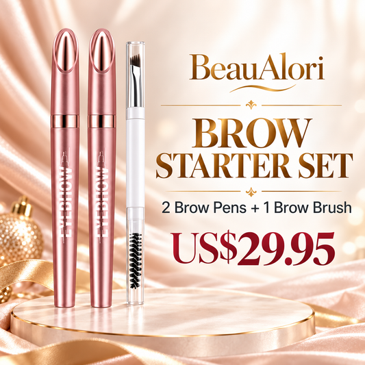 BeauAlori Natural Brow Pen – Holiday Gift Edition