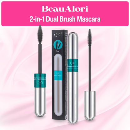 2-in-1 Dual Brush Waterproof Mascara