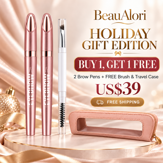 BeauAlori Natural Brow Pen – Holiday Gift Edition