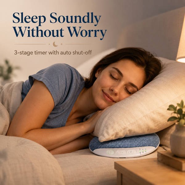 SleepSync Wireless Pillow Speaker System