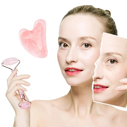 Rose Glow Roller Set